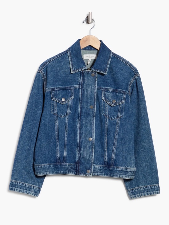 rag & bone Jackets & Blazers - Rag & Bone Nessa Trucker denim Jacket NWT size S